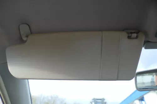 Skoda Fabia 6Y Sonnenblenden Sonnenblende grau links vorne 6Y1857551Q X14