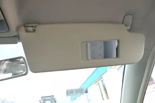 Skoda Fabia 6Y Sonnenblenden Sonnenblende grau rechts vorne 6Y1857552Q X14 (166401)