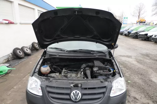 VW Fox 5Z Motorhaube Klappe vorn vorne schwarz LC9Z Haube (166408)