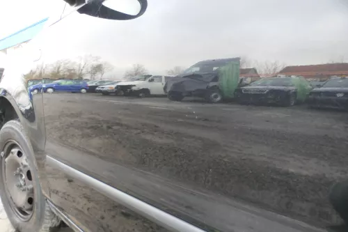 VW Fox 5Z Tür vorne links Fahrertür schwarz LC9Z (166410)