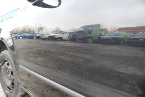 VW Fox 5Z Tür vorne links Fahrertür schwarz LC9Z (166410)