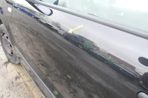 VW Fox 5Z Tür vorne links Fahrertür schwarz LC9Z (166410)