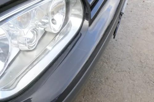 VW Golf 4 1J Stoßstange vorne Stoßfänger vorn schwarz LC9Z Frontstoßstange (166430)