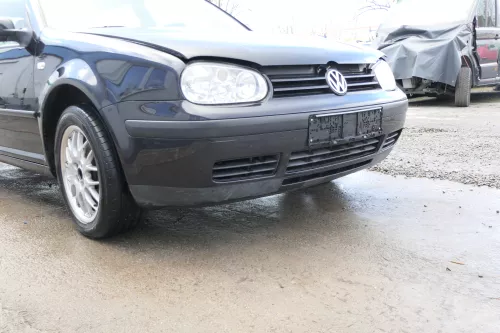 VW Golf 4 1J Stoßstange vorne Stoßfänger vorn schwarz LC9Z Frontstoßstange (166430)