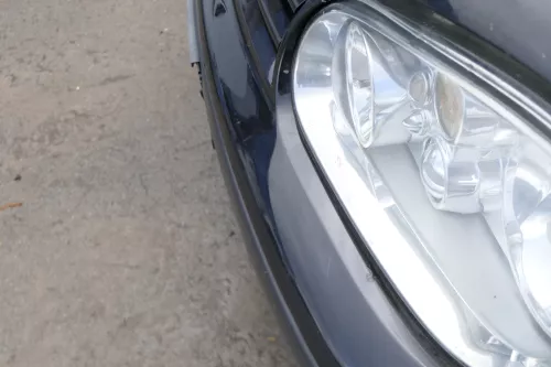 VW Golf 4 1J Stoßstange vorne Stoßfänger vorn schwarz LC9Z Frontstoßstange (166430)