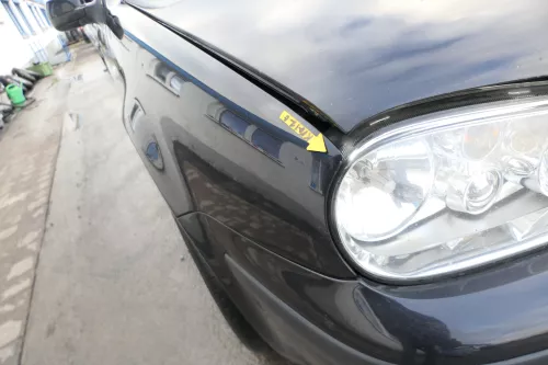 VW Golf 4 1J Kotflügel vorne rechts schwarz LC9Z blackmagic black (166431)