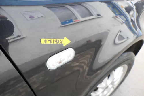 VW Golf 4 1J Kotflügel vorne rechts schwarz LC9Z blackmagic black (166431)