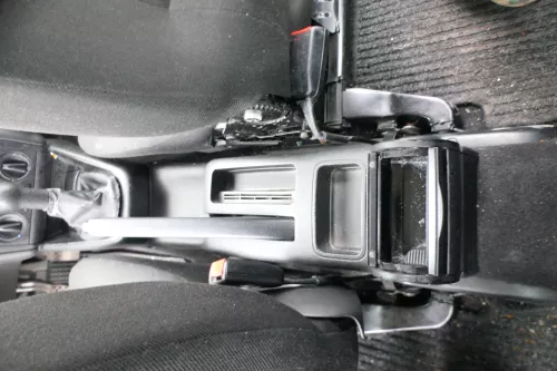 VW Golf 4 Bora Mitteltunnel Aschenbecher hinten Verkleidung schwarz (166440)