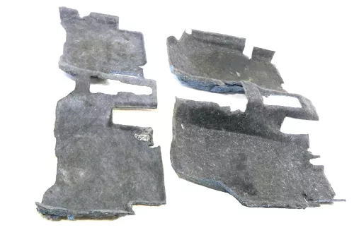 VW Fox 5Z Dämmung unter Teppich Innenraumteppich Bodenbelag Dämpfung komplett (166455)