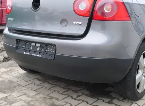 VW Golf 5 1K Limousine Stoßstange hinten Heckstoßstange grau LA7T (166525)