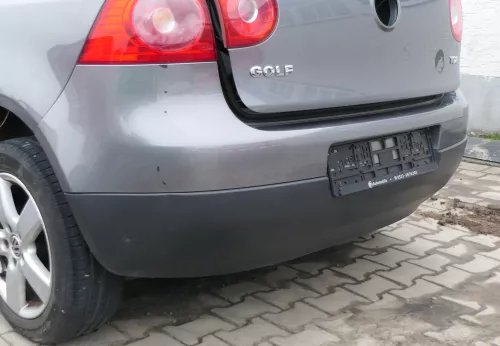 VW Golf 5 1K Limousine Stoßstange hinten Heckstoßstange grau LA7T (166525)