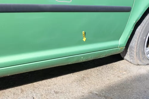 VW Golf 4 Bora Tür vorne rechts Beifahrertür 4/5-Türer+Kombi Variant grün LA6P (166545)