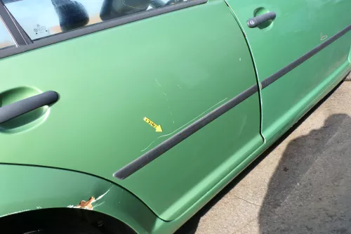 VW Golf 4 Limousine Tür hinten rechts grün LA6P (KEINkombi) (166548)