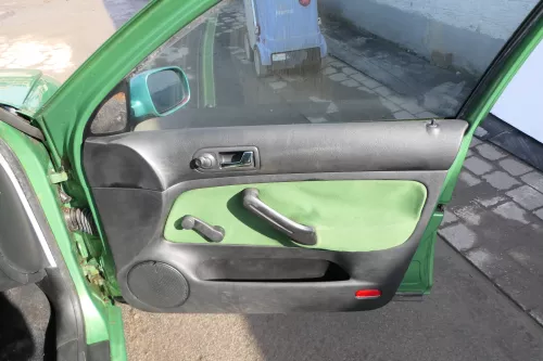 4x Golf 4 Limousine Türverkleidung Verkleidung Tür vorne hinten links recht grün (166553)