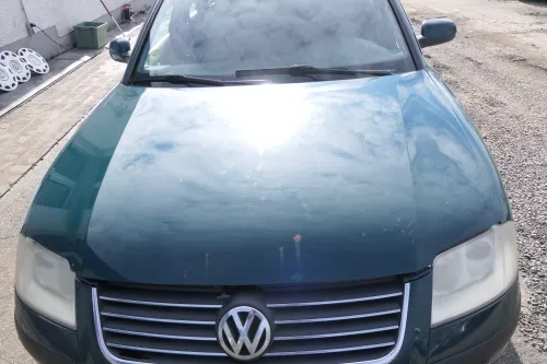VW Passat 3BG Motorhaube Klappe vorne vorn Haube grün LB6G
