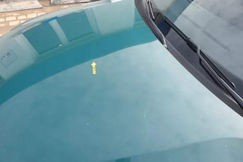 VW Passat 3BG Motorhaube Klappe vorne vorn Haube grün LB6G (166563)