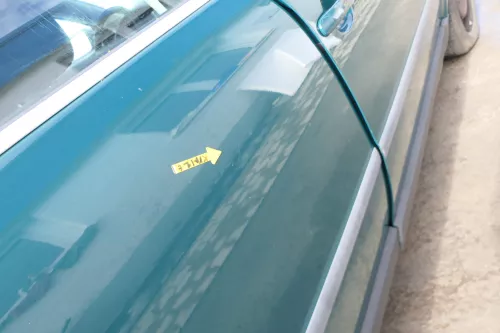 VW Passat 3B 3BG 3B6 Kombi Avant Tür hinten rechts mit Scheibe grün LB6G (166569)