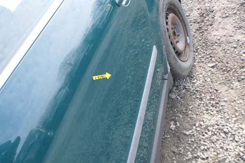 VW Passat 3B 3BG Kombi Variant Tür hinten links grün LB6G ohneAnbauteile (166571)