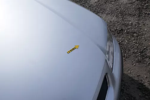 Audi A3 8L Motorhaube Frontklappe Haube silber LY7M auch für Facelift (166587)