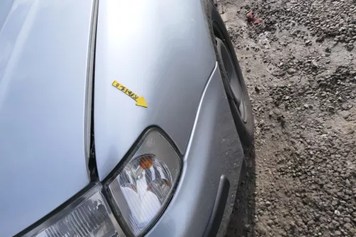 Audi A3 8L Kotflügel vorne links grau silber LY7M (166591)