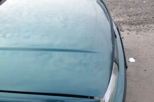 VW Polo 6N Motorhaube Klappe vorn vorne grün LC6P (166607)