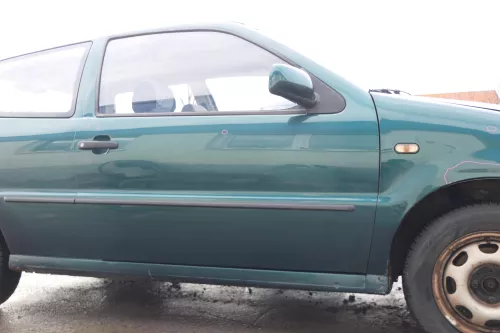 VW Polo 6N 6N2 Tür vorne rechts Beifahrertür 2/3-Türer grün LC6P