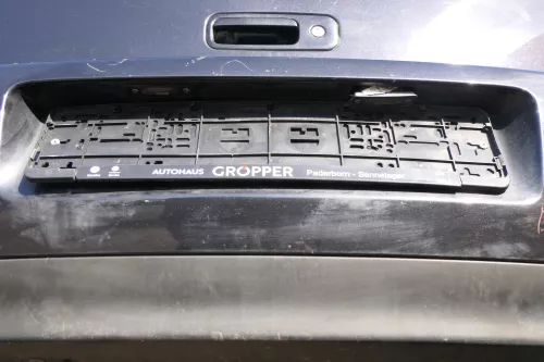 VW Golf 4 Limousine Stoßstange hinten Heckstoßstange Stoßfänger schwarz LC9Z (166627)