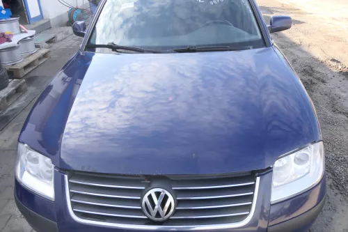 VW Passat 3BG Motorhaube Klappe vorne vorn Haube blau LA5E