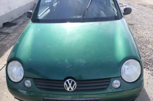 VW Lupo Motorhaube Klappe Frontklappe Haube vorne grün LA6N