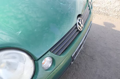VW Lupo Motorhaube Klappe Frontklappe Haube vorne grün LA6N (166664)