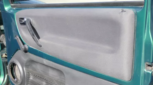 VW Lupo Arosa Türverkleidung Verkleidung Tür vorne rechts oben off-black (166674)