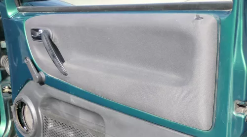 VW Lupo Arosa Türverkleidung Verkleidung Tür vorne rechts oben off-black (166674)
