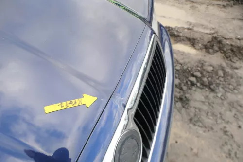 Skoda Octavia 1U Motorhaube Haube Klappe vorne grau LF5U  blau mit Grill (166685)