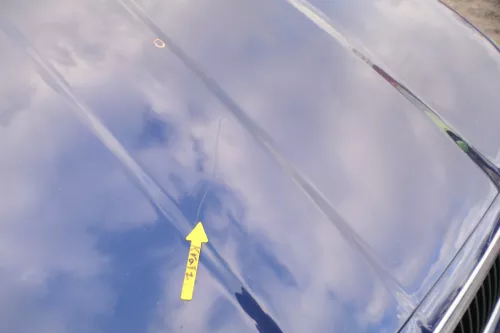 Skoda Octavia 1U Motorhaube Haube Klappe vorne grau LF5U  blau mit Grill (166685)