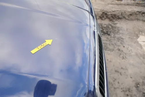 Skoda Octavia 1U Motorhaube Haube Klappe vorne grau LF5U  blau mit Grill (166685)