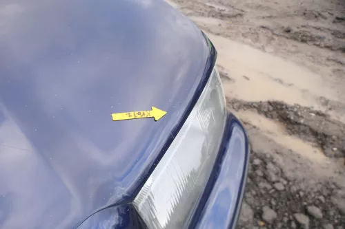 Skoda Octavia 1U Motorhaube Haube Klappe vorne grau LF5U  blau mit Grill (166685)