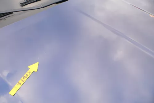 Skoda Octavia 1U Motorhaube Haube Klappe vorne grau LF5U  blau mit Grill (166685)