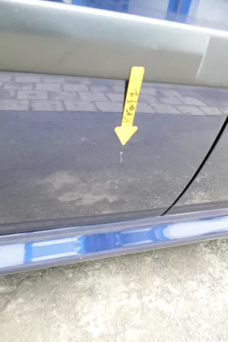 Skoda Octavia 1U5 Combi Kombi Variant Tür hinten rechts blau 9460 LF5U (166695)