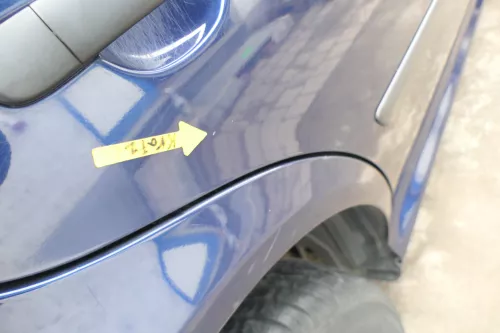 Skoda Octavia 1U5 Combi Kombi Variant Tür hinten rechts blau 9460 LF5U (166695)