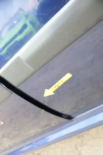 Skoda Octavia 1U5 Combi Kombi Variant Tür hinten links blau LF5U 9460 (166698)