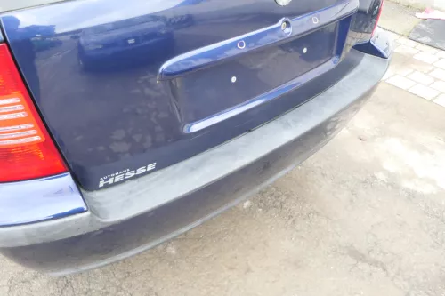 Skoda Octavia 1U Kombi Combi Stoßstange hinten Heckstoßstange blau LF5U 9460 (166701)