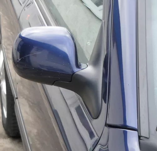 Skoda Octavia 1U elektrisch Spiegel Außenspiegel rechts blau LF5U 9460 Glas (166704)