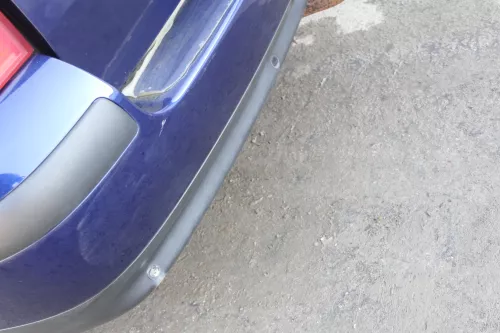 VW Passat 3BG Kombi Variant Stoßstange hinten Heckstoßstange blau LD5Q (166724)