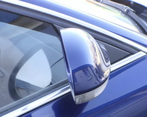 VW Passat 3BG elektrischer Spiegel Außenspiegel rechts blau LD5Q Blinker (166727)
