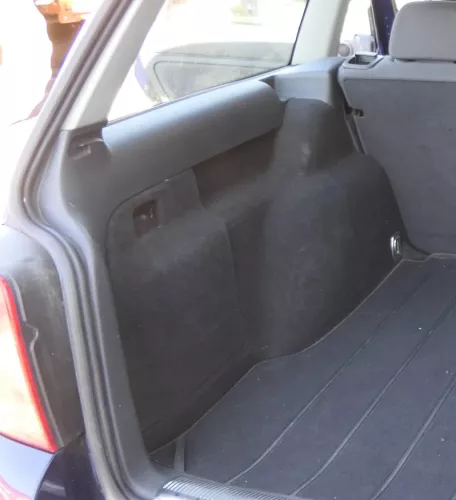 Passat 3BG 3B Abdeckung Verkleidung Kofferraum hinten links 3B9867429Q anthrazit