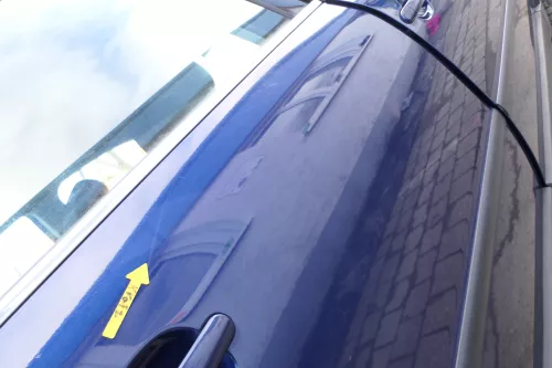 VW Passat 3B 3BG 3B6 Kombi Avant Tür hinten rechts mit Scheibe blau LD5Q (166748)