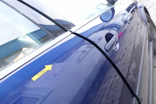VW Passat 3B 3BG 3B6 Kombi Avant Tür hinten rechts mit Scheibe blau LD5Q (166748)