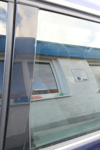 VW Passat 3B 3BG 3B6 Kombi Avant Tür hinten rechts mit Scheibe blau LD5Q (166748)