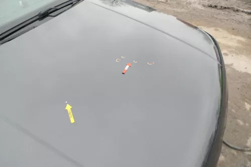 VW Golf 4 Cabrio 1E Motorhaube Haube Klappe vorne schwarz LC9Z (166756)