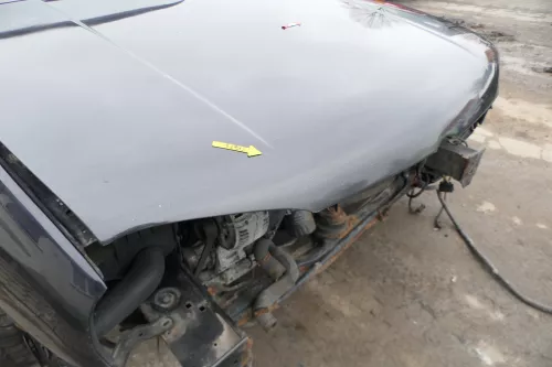 VW Golf 4 Cabrio 1E Motorhaube Haube Klappe vorne schwarz LC9Z (166756)